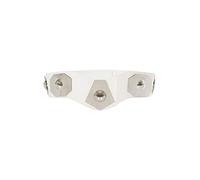 Fortunezone Princess Leia - Cinturón de piel para adultos, Halloween, cosplay, cosplay, color blanco, blanco, L