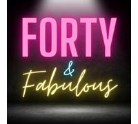 Forty and Fabulous Gästebuch 40. Geburtstag: Freundebuch 40. Geburtstag für 50 Gäste zum eintragen