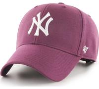 Forty Seven 47 Marca New York Yankees Ciruela MVP Curved Visor Snapback Cap
