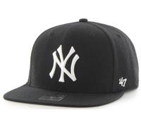 Forty Seven 47 Marca New York Yankees Negro NY No Shot Captain Snapback Cap