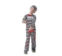 Forum Child Zombie Convict (Boy), Kids Fancy Dress 9-10 Years