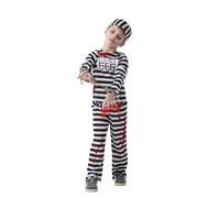 Forum Child Zombie Convict (Boy), Kids Fancy Dress Medium 5-6 Years