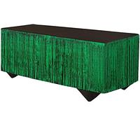 Forum Novelties 76186 - Falda para mesa con flecos, 35,56 x 73,66 cm, color verde