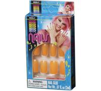 Forum Novelties Neon Orange Adult Costume Fingernails One Size