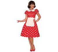 Forum Novelties Women's 50s Housewife Value Costume, As Shown, Standard