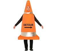 Forum Novelties X74991 - Disfraz de cono de tráfico, unisex, talla única.