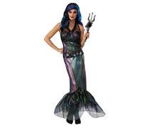 Bristol Novelty 301555L000 Disfraz de Reina del mar oscuro, mujer, multicolor Halloween