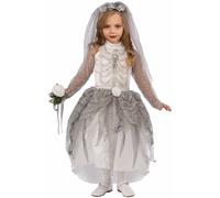 Bristol Novelty Novia de Esqueleto, Talla M, Multicolor, Medium (X75185) Halloween