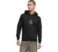 Forvert Heavy Hoodie Oceanside Sudadera con Capucha, Negro, 3XL para Hombre