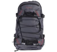 Forvert Mochila 'Louis' gris basalto / rojo / negro, Talla One Size