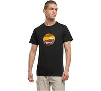 Forvert T-Shirt Roundneck Bishop Camiseta, Negro, M Hombres