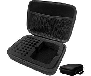 FORYNXHWIN Organizador de baterías, caja de almacenamiento rígida a prueba de golpes para 40 tipos de baterías (AA AAA), con funda