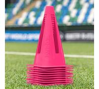 FORZA Conos Flexibles [Paquete de 10] | Conos de Entrenamiento ultrarresistentes para Mejorar y diversificar Las sesiones de Entrenamiento en múltiples Deportes.