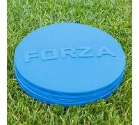 FORZA Conos Planos de Entrenamiento - (Juego de 10 - Variedad de Colores) | Disponible en 7 Colores Multisuperficies (Azul Cielo)