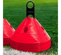 FORZA Conos Super Extragrandes para Entrenamientos de Fútbol (Variedad de Colores) (Rojo)