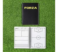 FORZA Cuaderno para Entrenadores de Fútbol con 100 Hojas - Plantillas de Juego para Entrenamientos (Formato A4/A5) (A5)
