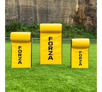 FORZA Escudo de Placaje Rugby con Cuña Superior | Escudo de Entrenamiento de Contacto Resistente para Rugby - Cubierta Impermeable y Costuras Reforzadas - Mini, Juvenil y Sénior (Juvenil (14-18 Años))
