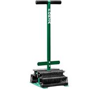 FORZA Herramienta compacta para raspar zapatos | Limpiador de calzado para exteriores y deportes | Kit raspador de botas | Cepillo para quitar barro (Verde, Con cepillos de repuesto)