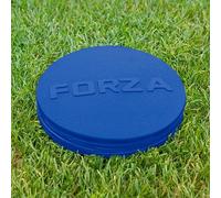 FORZA Mini Conos Planos para Entrenamientos - Variedad de Colores Vivos (Paquete de 20) (Azul)