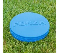 FORZA Mini Conos Planos para Entrenamientos - Variedad de Colores Vivos (Paquete de 20) (Azul Cielo)