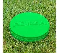 FORZA Mini Conos Planos para Entrenamientos - Variedad de Colores Vivos (Paquete de 20) (Verde)