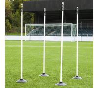 FORZA Postes DE Banda 1,4M [Paquete DE 4] (con Bases de Goma)