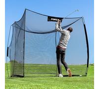 FORZA Proflex Jaula de Golf emergente | Red de Golf de Entrenamiento Duradera de 2,4m x 2,4m x 2,4m con diseño Resistente a los Impactos - Fácil instalación