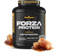Forza Protein 2kg | BigMan | Proteína 80% | Aislado proteína Soja + Concentrado proteína Whey | Creatina | Alto Contenido en Proteínas y Recuperador (2,1Kg, Caramelo salado)