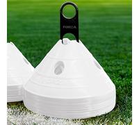 FORZA Superdome Conos Extragrandes para Entrenamientos de Fútbol (Variedad de Colores) (Blanco)