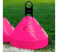 FORZA Superdome Conos Extragrandes para Entrenamientos de Fútbol (Variedad de Colores) (Rosa)