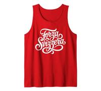 Forza Svizzera Go Switzerland HOPP Schwiiz Camiseta sin Mangas