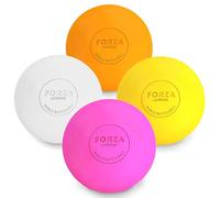 FORZA World Match Lacrosse Ball - Pelotas de lacrosse en variedad de colores y tamaños de paquete | Pelota de masaje para entrenamiento y recuperación (blanco, paquete de 1)