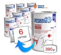 FORZA10 Dog ACTIVEWET Alimento Húmedo para Perros Dosis 390 g Lata Pez