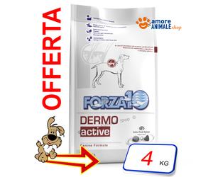Forza10 Perro ACTIVE → Dermo - 4 Kg - Croquetas Para Perro, Alimento Para Perros