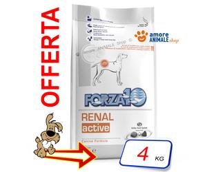 Forza10 Perro ACTIVO → Renal - 4 Kg - Croquetas Para Perro, Alimento Para Perros