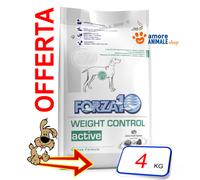Forza10 Perro Activo→ Weight Control - 4KG - Croquetas Para Perro, Comida Perros