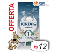 Forza10 Perro Monodiet→ Cervo Y Patatas - Medio Adult - 12KG - Para Perro,