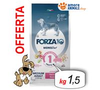 Forza10 Perro Monodieta → Cerdo - Adulto Mediano - 1,5 / 12 kg - Para Perro