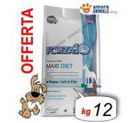 Forza10 Perros DIETA Bajo Grano → Pescado - Maxi Adulto - 12 Kg - Para Perros