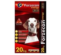 Forzecan Pienso Energy para Perros Activos, Carne de Ternera y Pollo, 20 kg, Alto Rendimiento, con Condroitina y Colágeno