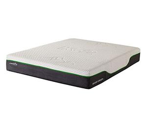 FORZZZE - Colchón Sport Green 105X190, Viscoelástica de Soja perfilada Adaptable, Transpirable, firmeza Media, 26 Cm de Grosor, Fabricado en España.