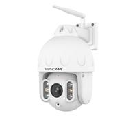 FOSCAM Cámaras de Seguridad 4K/8MP para Exteriores, Zoom óptico de 4X, detección de IA de Personas/vehículos, visión Nocturna a Color de 50 m, Audio bidireccional, 360° PT, IP66
