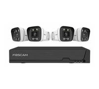 Foscam FN9108E B4 2T (weiß, 8 Kanal Netzwerk-Videorekorder FN9108E, 4X V5EP Über