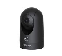 Foscam R8M Cámara de vigilancia Negro 8MP (3840x2160), WiFi 6 doble banda, seguimiento automático, detección de radar, sirena (100 dB), botón de llamada de emergencia