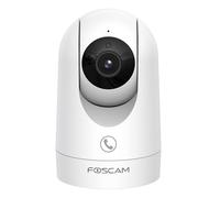 Foscam R8M WLAN cámara de vigilancia Blanco 8MP (3840x2160), WiFi 6, botón de llamada de emergencia, función de seguimiento automático