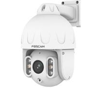 Foscam SD8EP 8MP PoE PTZ Cámara de vigilancia con Zoom óptico de 4X, Calidad de vídeo UHD, HDR, para Interiores y Exteriores, reconocimiento Inteligente de Personas y vehículos