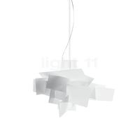 Foscarini Big Bang Sospensione LED, blanco - L - ø144 cm - DALI/Push