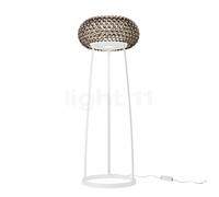 Foscarini Caboche Plus, lámpara de pie LED, gris humo - grande