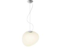 Foscarini Lámpara colgante Gregg mediana Blanco