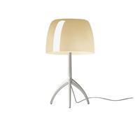 Foscarini - Lumiere Grande Lámpara de Sobremesa E27 Alu/Blanco Cálido Dimm.